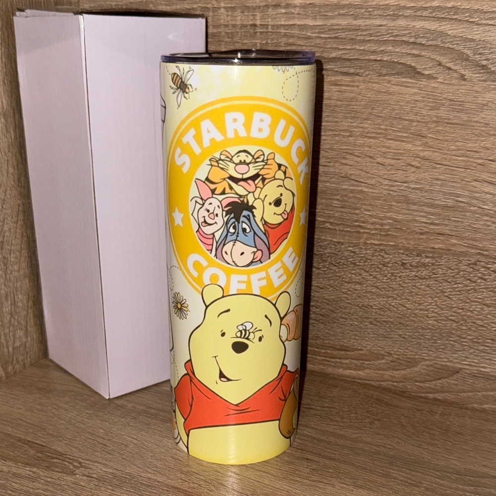 20oz Pooh Bear Starbucks Tumbler